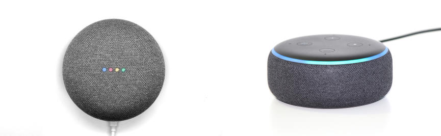 Enceinte connectée Google Home assistant virtuel vocal